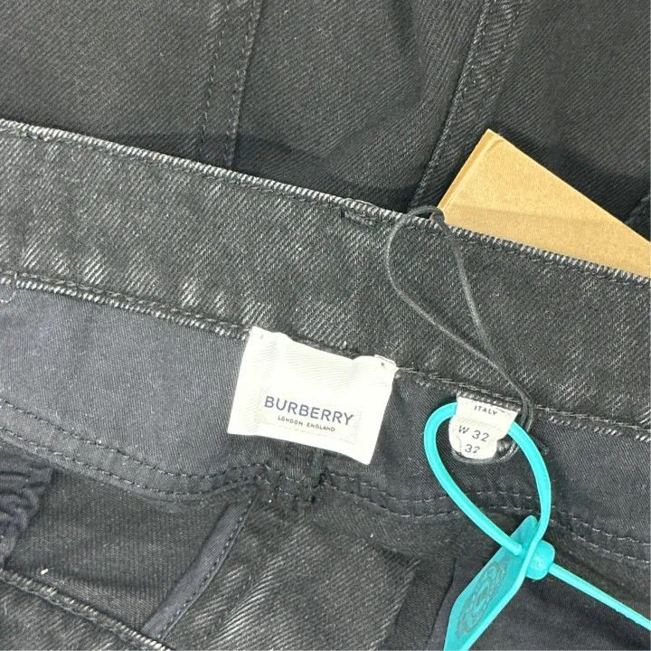 Burberry Burberry Black Casual Straight-Leg Jeans Size US 32 / EU 48 - 3 Thumbnail