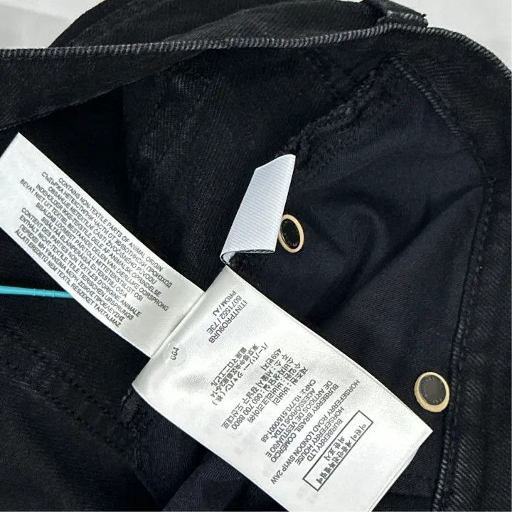Burberry Burberry Black Casual Straight-Leg Jeans Size US 32 / EU 48 - 4 Thumbnail