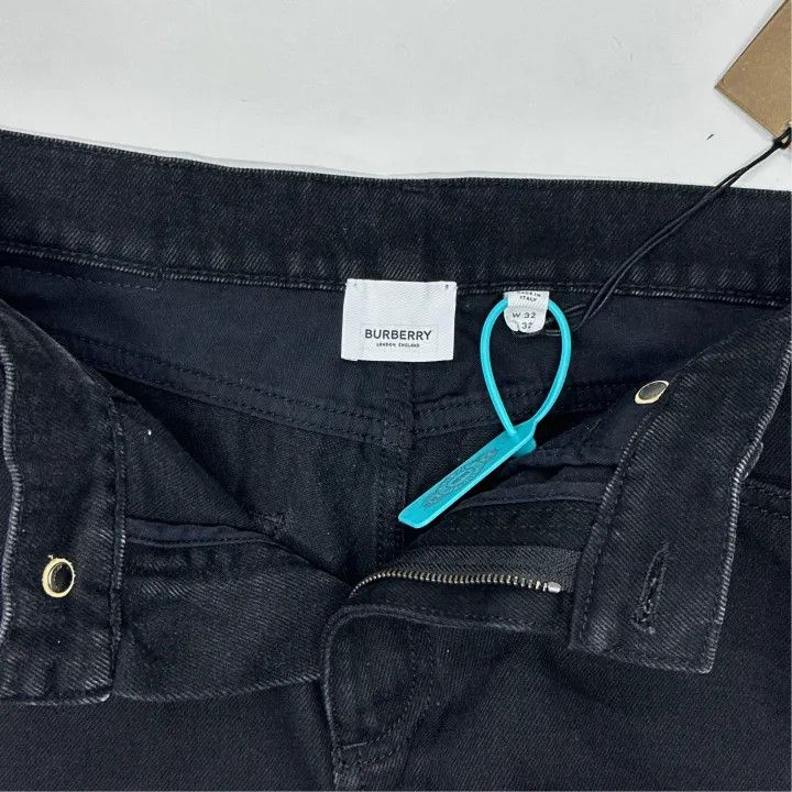 Burberry Burberry Black Casual Straight-Leg Jeans Size US 32 / EU 48 - 7 Thumbnail
