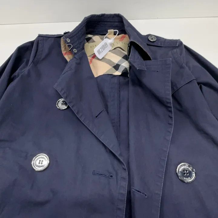 Burberry Burberry Casual Solid Double-Breasted Trench Coat Size US S / EU 44-46 / 1 - 8 Thumbnail