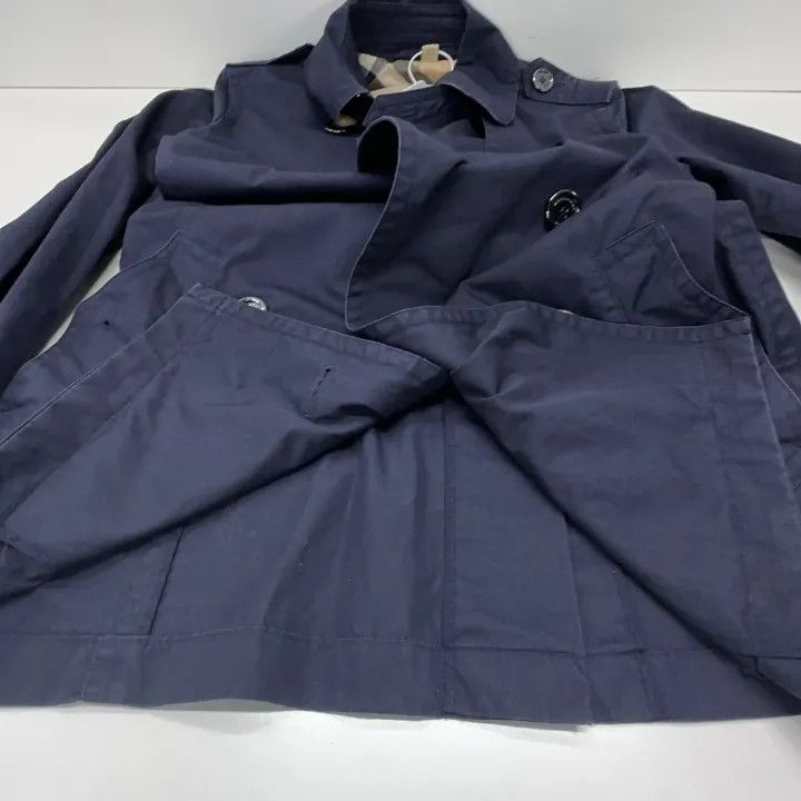 Burberry Burberry Casual Solid Double-Breasted Trench Coat Size US S / EU 44-46 / 1 - 9 Thumbnail