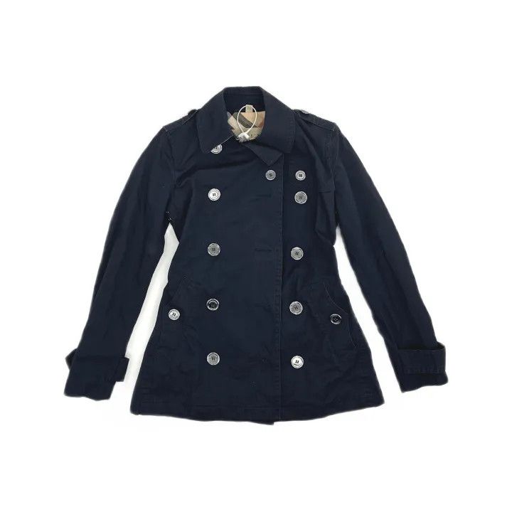 Burberry Burberry Casual Solid Double-Breasted Trench Coat Size US S / EU 44-46 / 1 - 2 Thumbnail