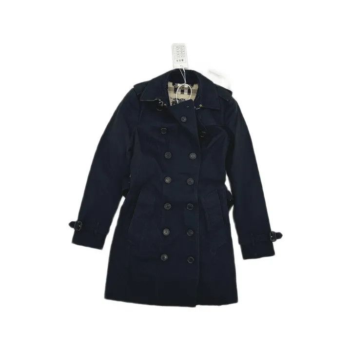 Burberry Burberry Casual Solid Double-Breasted Trench Coat Size US S / EU 44-46 / 1 - 2 Thumbnail