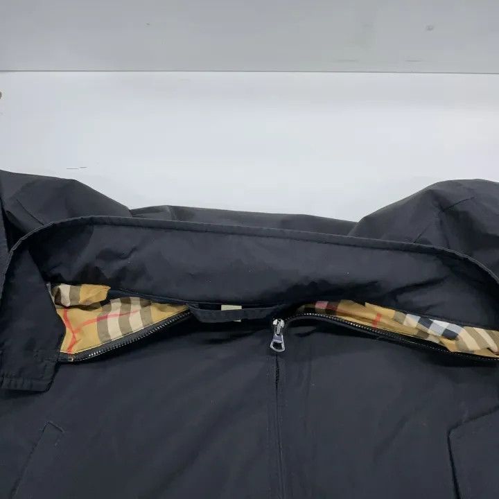 Burberry Burberry Black Logo Embroidered Zip Jacket Size US L / EU 52-54 / 3 - 6 Thumbnail