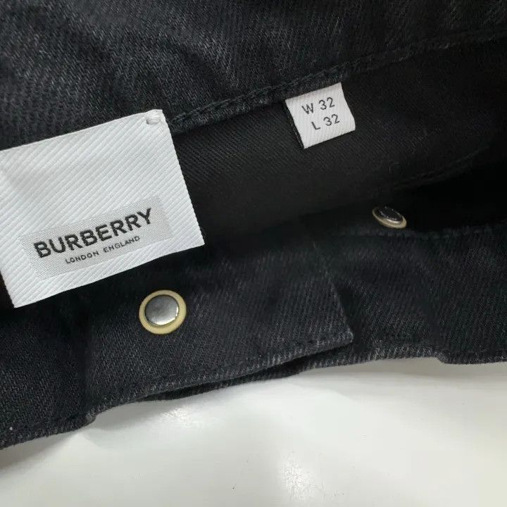 Burberry Burberry Black Straight Cut Jeans for Men Size US 32 / EU 48 - 4 Thumbnail
