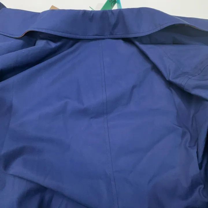 Burberry Burberry Blue Long Sleeve Trench Coat Size US L / EU 52-54 / 3 - 5 Thumbnail