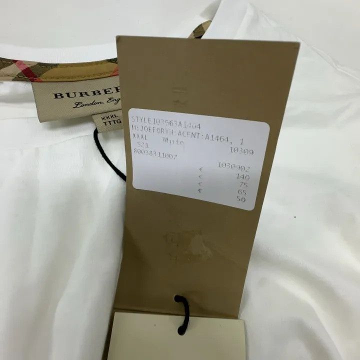 Burberry Burberry Embroidered Short Sleeve T-Shirt Size US XXL / EU 58 / 5 - 11 Thumbnail