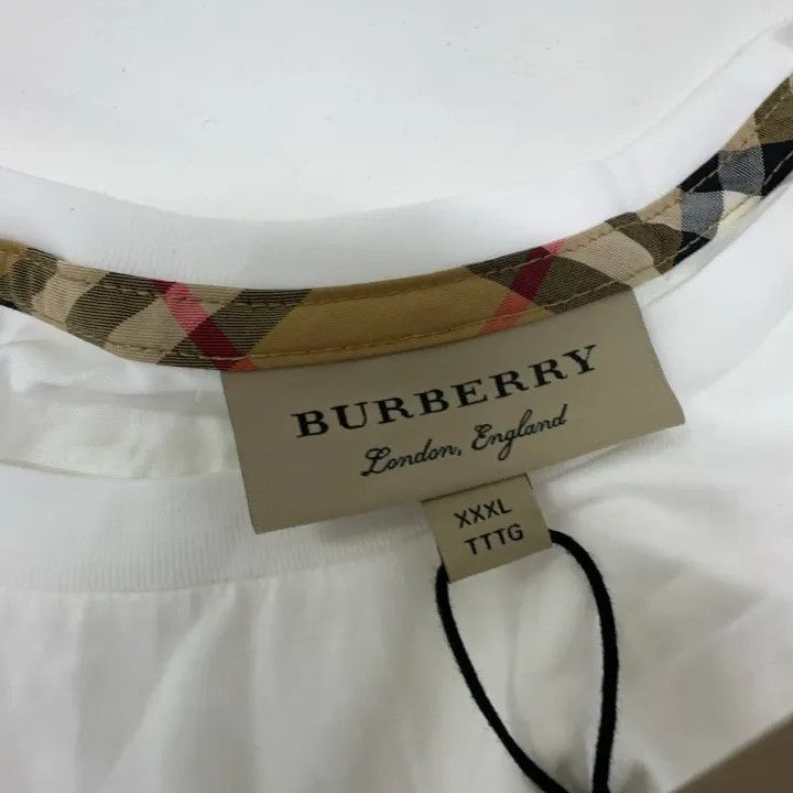 Burberry Burberry Embroidered Short Sleeve T-Shirt Size US XXL / EU 58 / 5 - 12 Thumbnail