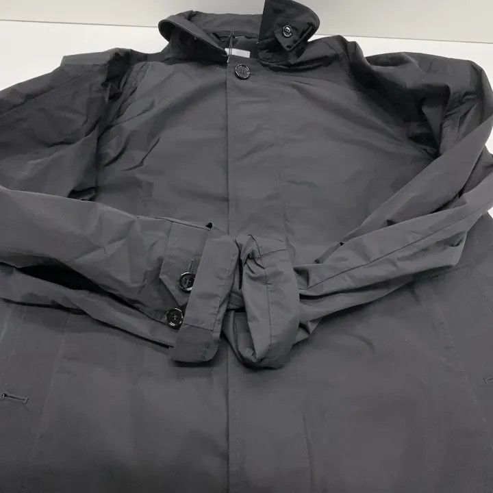 Burberry Burberry Black Single-Breasted Long Coat Size US L / EU 52-54 / 3 - 10 Thumbnail