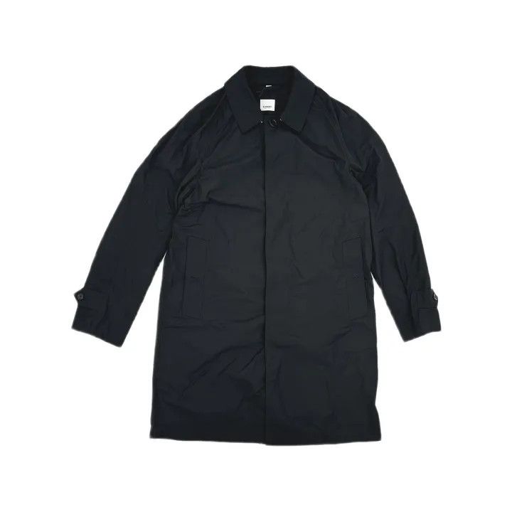 Burberry Burberry Black Single-Breasted Long Coat Size US L / EU 52-54 / 3 - 2 Thumbnail