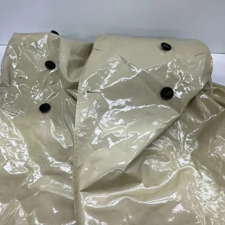 Burberry Burberry Beige Long Windbreaker Coat for Men Size US L / EU 52-54 / 3 - 8 Thumbnail