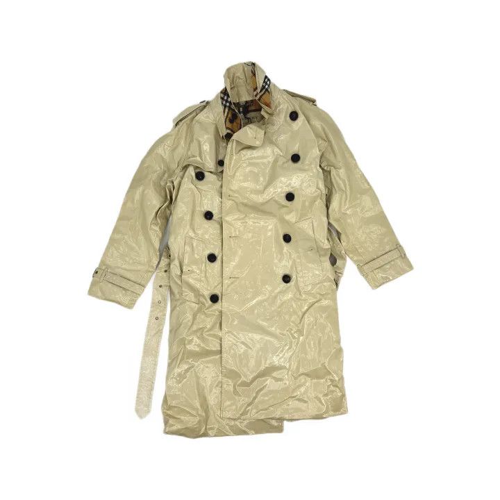 Burberry Burberry Beige Long Windbreaker Coat for Men Size US L / EU 52-54 / 3 - 2 Thumbnail