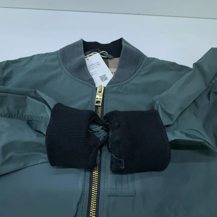 Burberry Burberry Green Casual Zip Long Sleeve Jacket Size US L / EU 52-54 / 3 - 9 Thumbnail