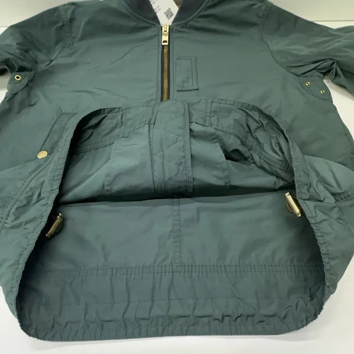Burberry Burberry Green Casual Zip Long Sleeve Jacket Size US L / EU 52-54 / 3 - 11 Thumbnail