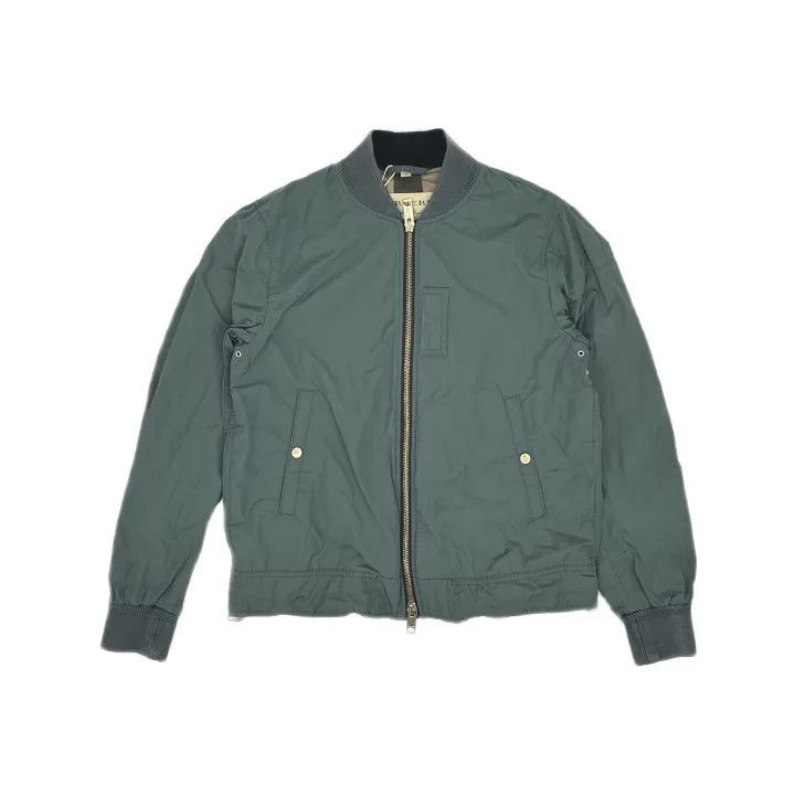 Burberry Burberry Green Casual Zip Long Sleeve Jacket Size US L / EU 52-54 / 3 - 2 Thumbnail