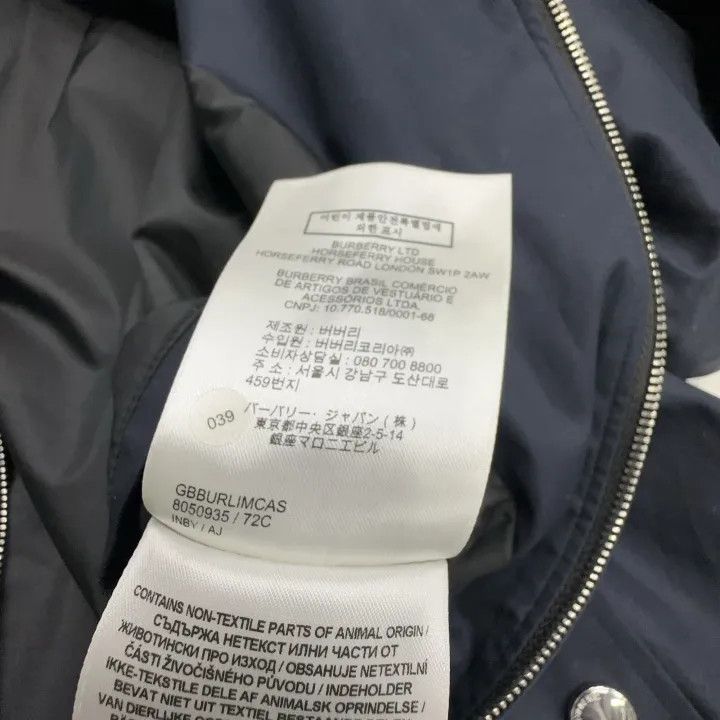 Burberry Burberry Navy Logo Zip-Up Casual Jacket Size US M / EU 48-50 / 2 - 5 Thumbnail