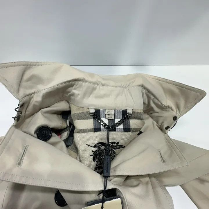 Burberry Burberry Beige Single-Breasted Trench Coat Size US S / EU 44-46 / 1 - 7 Thumbnail