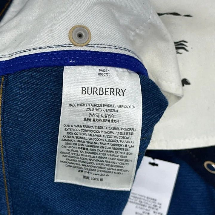 Burberry Burberry Rose Print Button Straight Jeans Size US 28 / EU 44 - 3 Thumbnail
