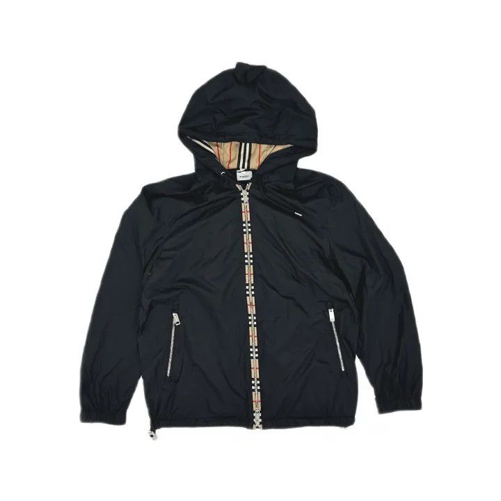 Burberry Burberry Black Zip-up Hooded Jacket Size US L / EU 52-54 / 3 - 2 Thumbnail
