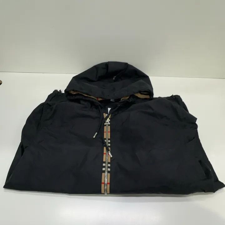 Burberry Burberry Black Zip-up Hooded Jacket Size US L / EU 52-54 / 3 - 9 Thumbnail