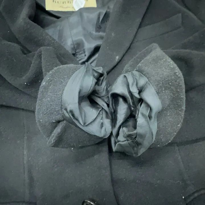 Burberry Burberry Black Wool Tailored Overcoat for Men Size US L / EU 52-54 / 3 - 10 Thumbnail