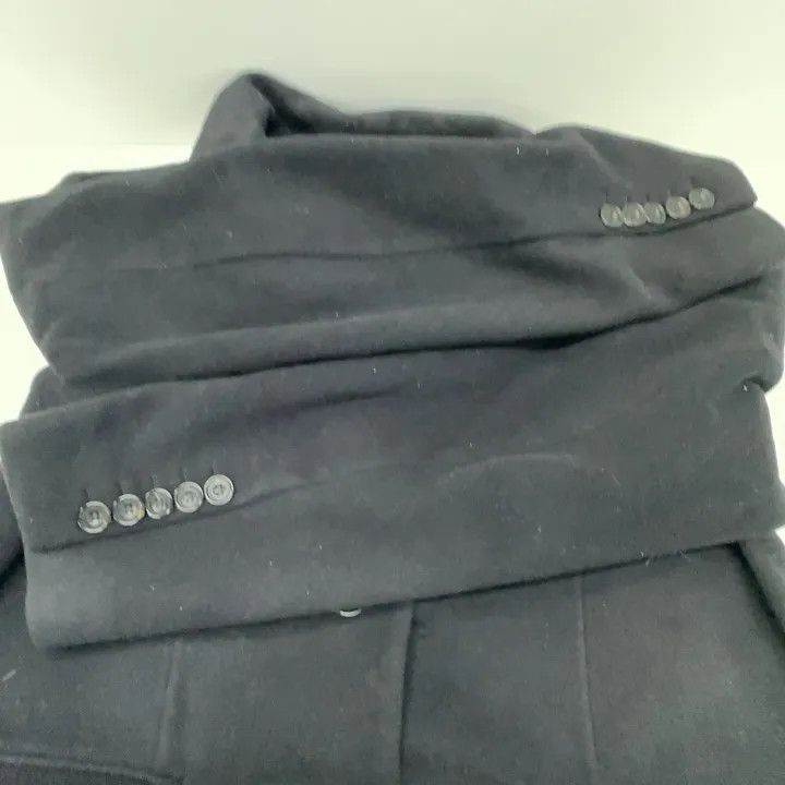 Burberry Burberry Black Wool Tailored Overcoat for Men Size US L / EU 52-54 / 3 - 11 Thumbnail