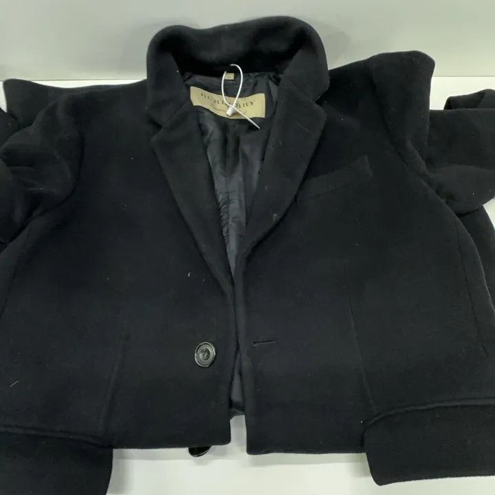 Burberry Burberry Black Wool Tailored Overcoat for Men Size US L / EU 52-54 / 3 - 7 Thumbnail