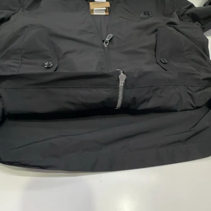 Burberry Burberry Black Leather Logo Casual Jacket Size US L / EU 52-54 / 3 - 8 Thumbnail