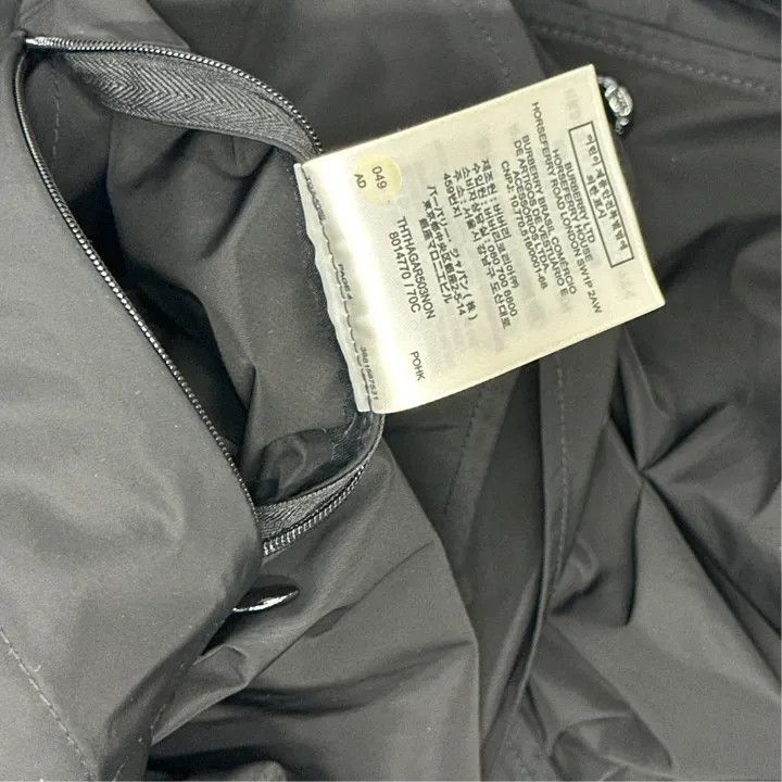 Burberry Burberry Black Hooded Casual Jacket Size US L / EU 52-54 / 3 - 4 Thumbnail