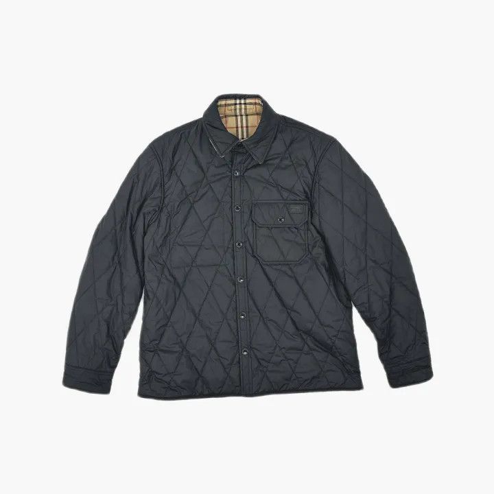Burberry Burberry Reversible Quilted Plaid Cotton Jacket Size US L / EU 52-54 / 3 - 4 Thumbnail