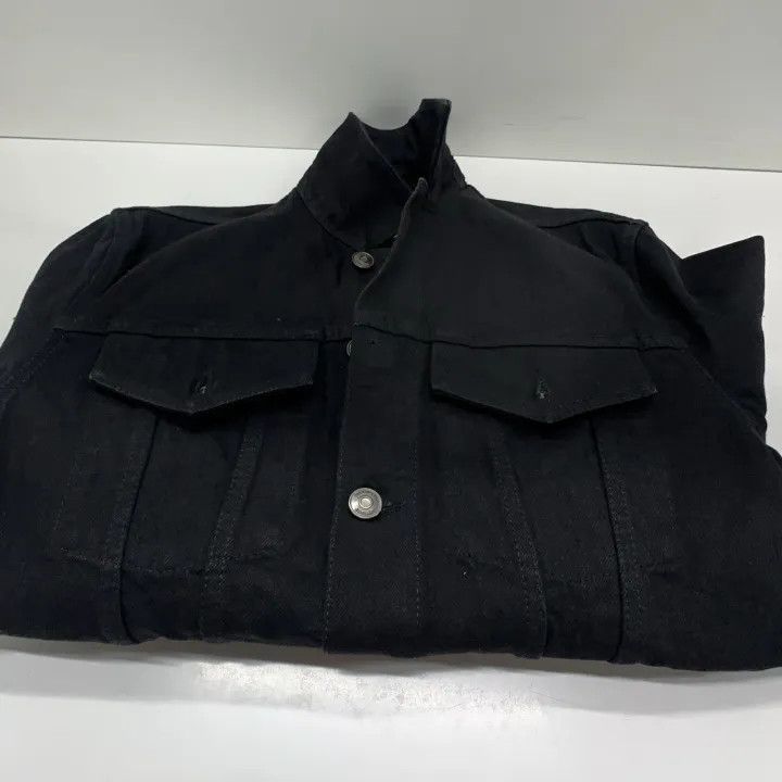 Burberry Burberry Black Logo Denim Jacket Size US L / EU 52-54 / 3 - 7 Thumbnail