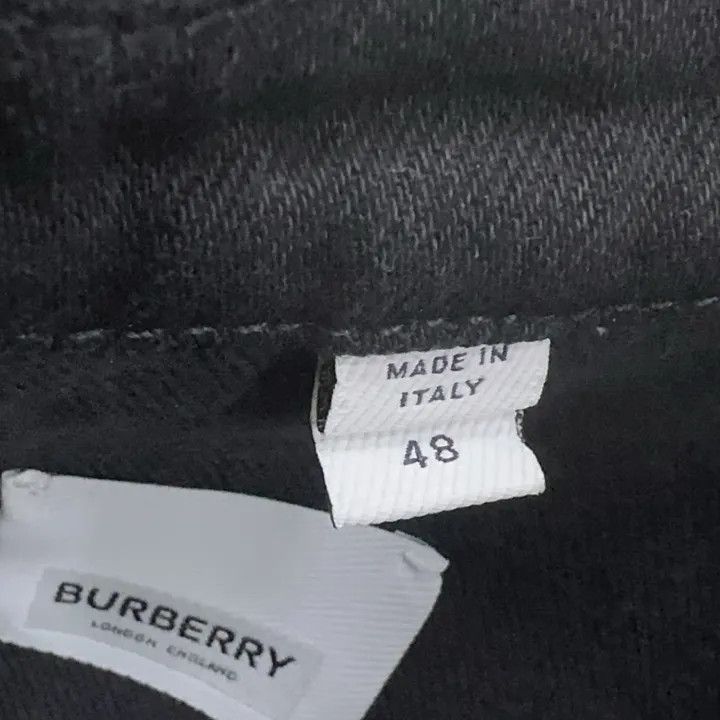 Burberry Burberry Black Logo Denim Jacket Size US L / EU 52-54 / 3 - 5 Thumbnail