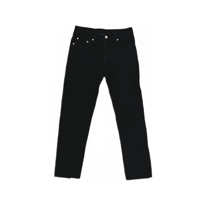 Burberry Burberry Black Straight Cut Denim Jeans Size US 32 / EU 48 - 2 Thumbnail