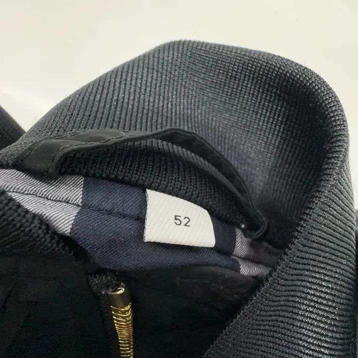 Burberry Burberry Black Zip Long Sleeve Pilot Jacket Size US L / EU 52-54 / 3 - 5 Thumbnail