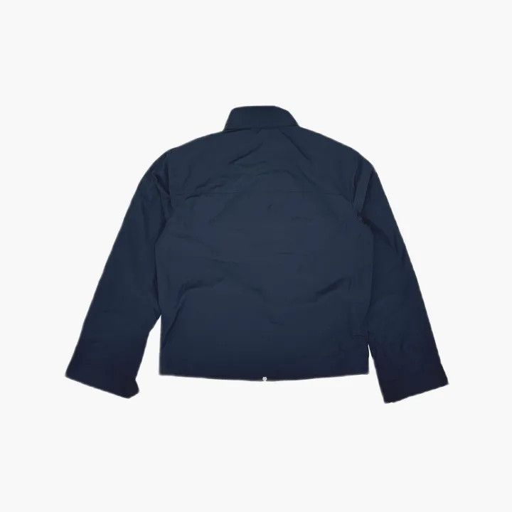 Burberry Burberry Blue Leather Logo Jacket for Men Size US L / EU 52-54 / 3 - 3 Thumbnail
