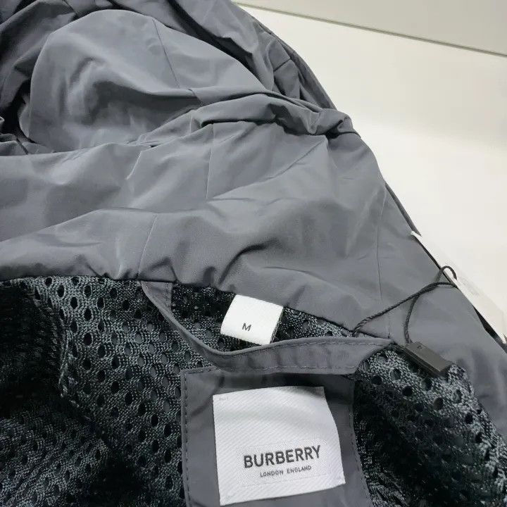 Burberry Burberry FW22 Gray Zip Hooded Jacket Size US M / EU 48-50 / 2 - 5 Thumbnail