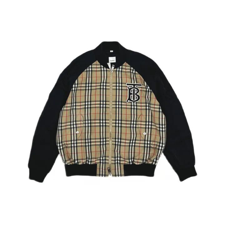 Burberry Burberry Monogram Print Zip Jacket for Men Size US L / EU 52-54 / 3 - 2 Thumbnail
