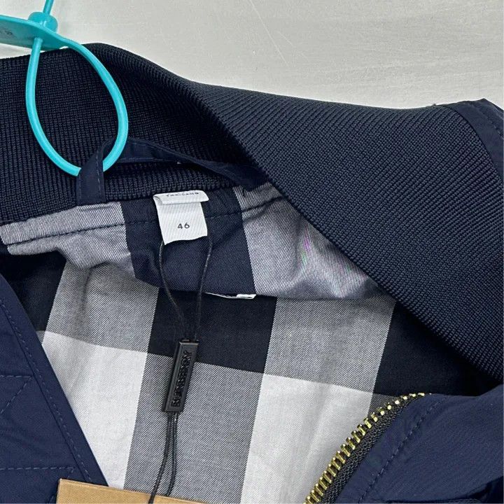 Burberry Burberry Navy Logo Pilot Jacket for Men Size US M / EU 48-50 / 2 - 4 Thumbnail