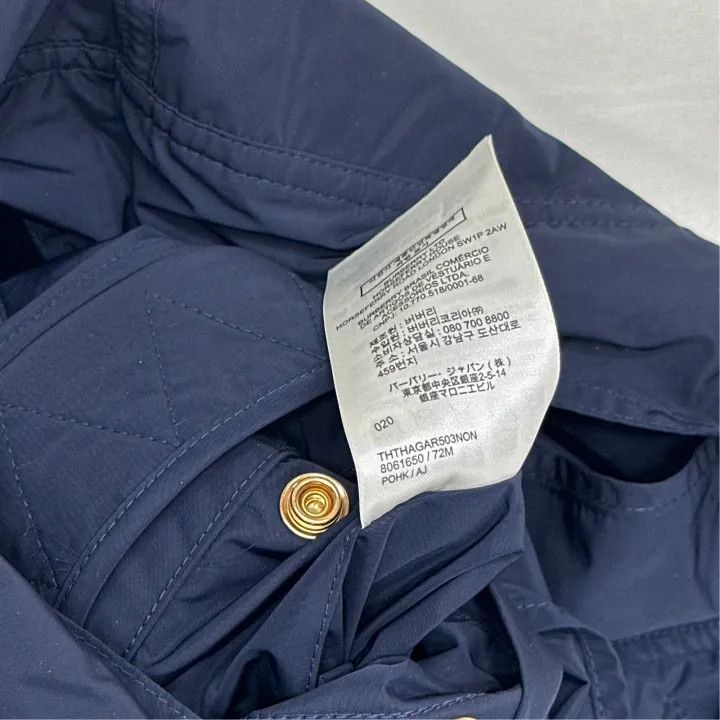 Burberry Burberry Navy Logo Pilot Jacket for Men Size US M / EU 48-50 / 2 - 3 Thumbnail