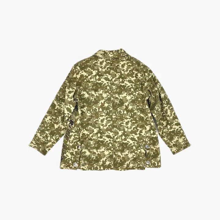 Burberry Burberry Camouflage Print Long Sleeve Coat Size US L / EU 52-54 / 3 - 3 Thumbnail