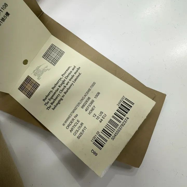 Burberry Burberry Double-Breasted Trench Coat Size US L / EU 52-54 / 3 - 7 Thumbnail