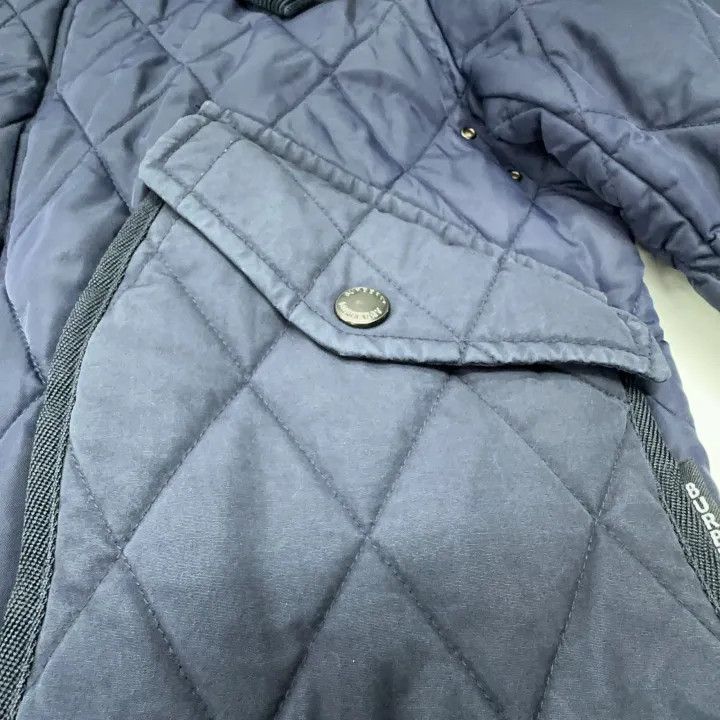 Burberry Burberry Men's Navy Quilted Jacket Size US L / EU 52-54 / 3 - 9 Thumbnail