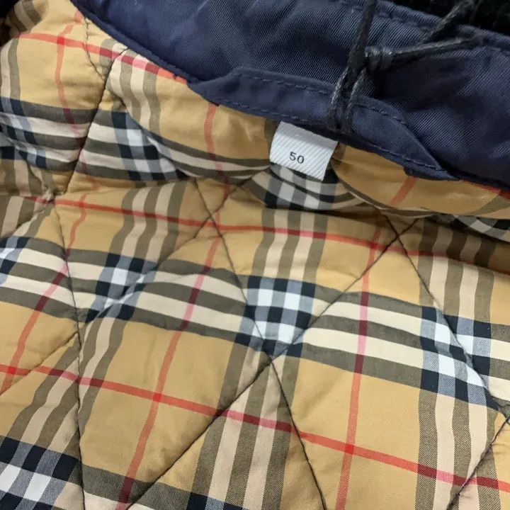 Burberry Burberry Men's Navy Quilted Jacket Size US L / EU 52-54 / 3 - 5 Thumbnail