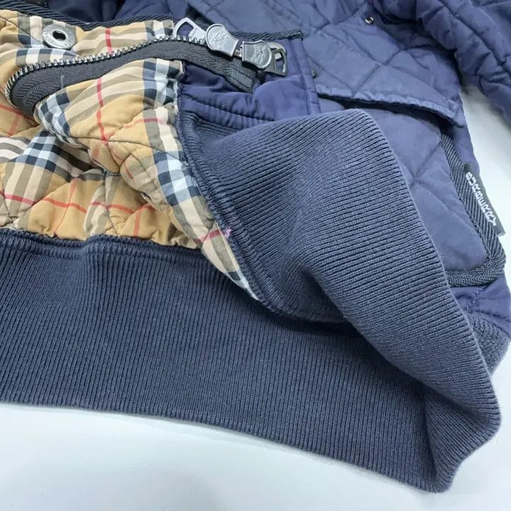Burberry Burberry Men's Navy Quilted Jacket Size US L / EU 52-54 / 3 - 8 Thumbnail