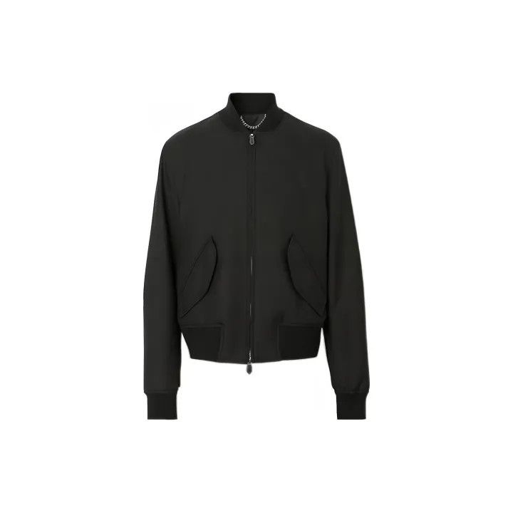Burberry Burberry Black Long Sleeve Zipper Jacket Size US L / EU 52-54 / 3 - 2 Thumbnail
