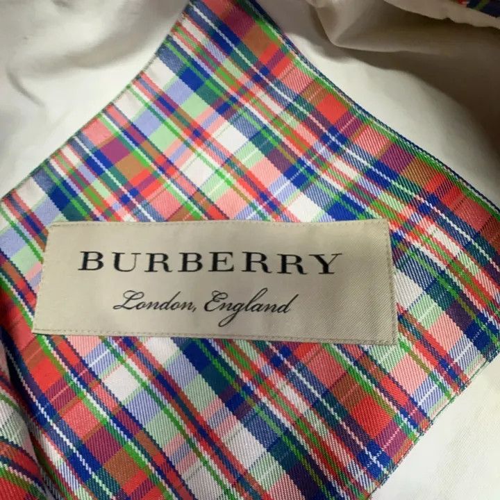 Burberry Casual Plaid Long Coat