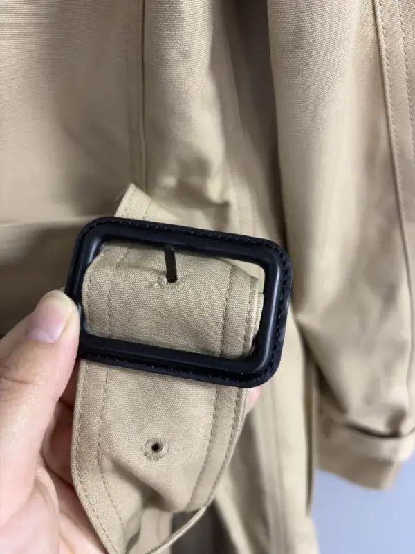 Burberry Burberry Long Sleeve Trench Coat in Brown Size US S / EU 44-46 / 1 - 11 Thumbnail