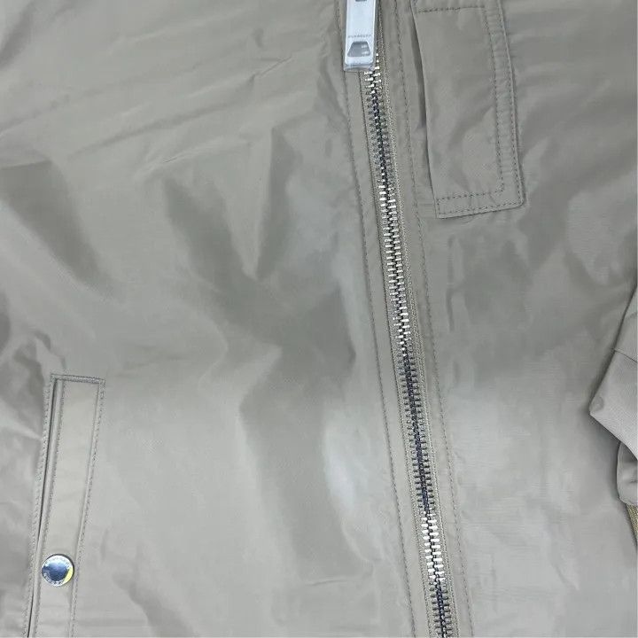 Burberry Burberry Beige Zip-Up Baseball Collar Jacket Size US L / EU 52-54 / 3 - 7 Thumbnail