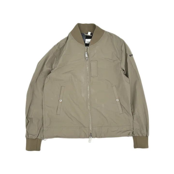 Burberry Burberry Beige Zip-Up Baseball Collar Jacket Size US L / EU 52-54 / 3 - 2 Thumbnail