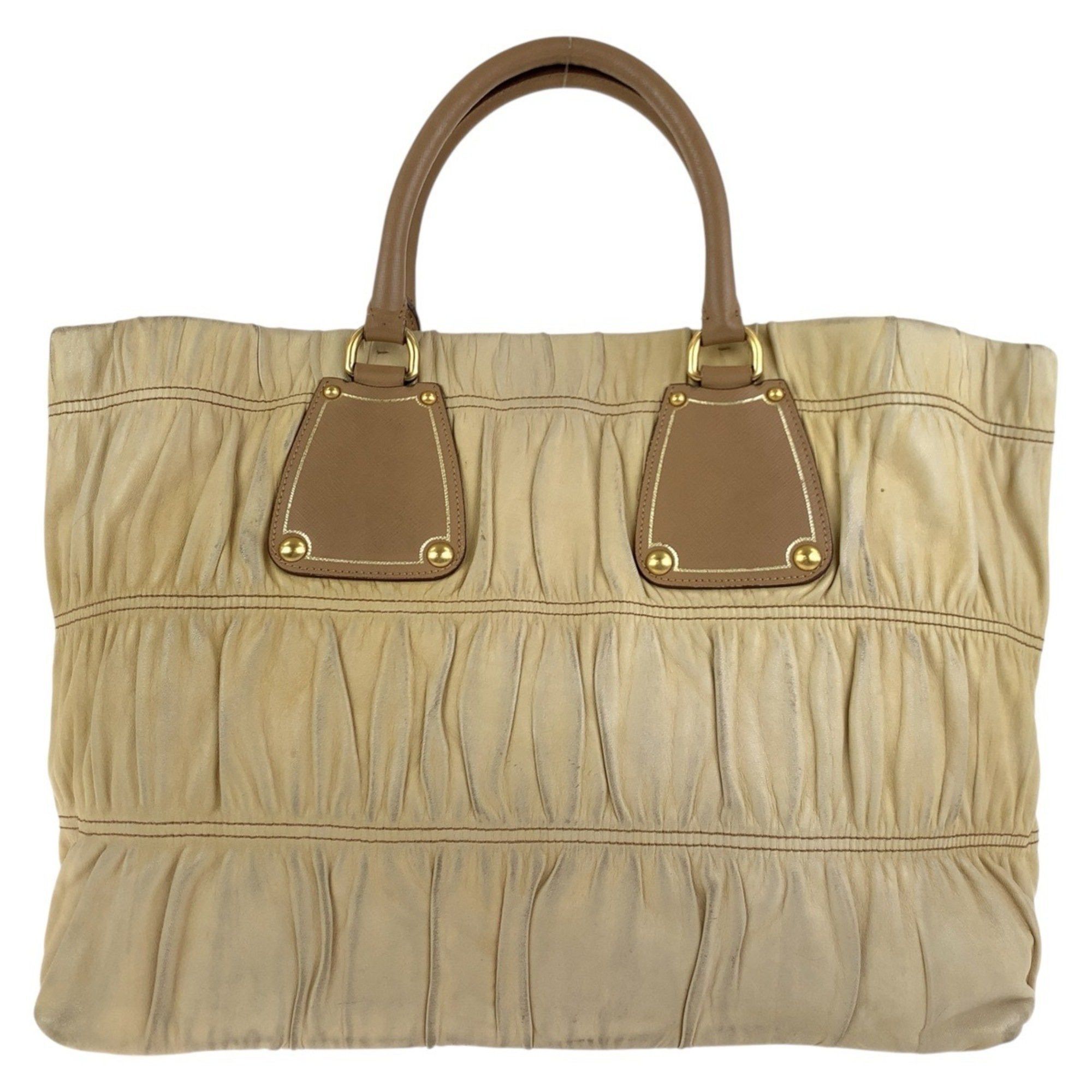 Prada Prada Gathered shoulder Size ONE SIZE - 2 Thumbnail